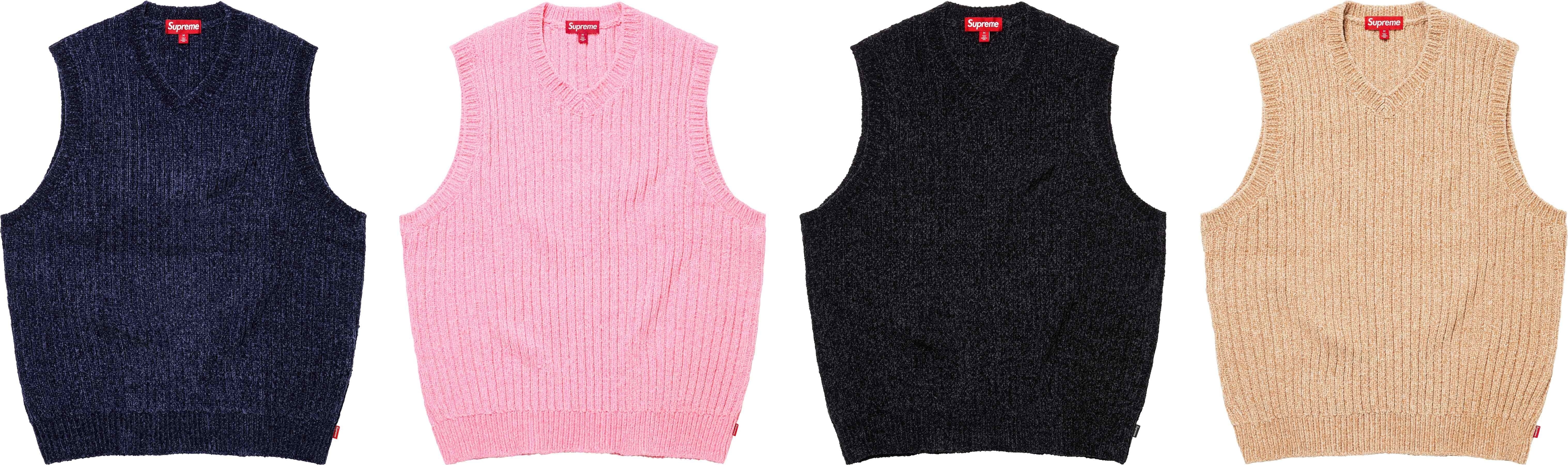 Chenille Sweater Vest